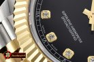 Rolex Datejust II DJ2 41mm Jub Flt YG/SS Black Diams BP A3235 Mo