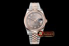 Rolex DateJust 36mm Jub Dome RG/SS Grey/Rmn BP A2813