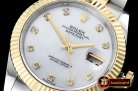 Rolex Datejust II DJ2 41mm Oyt Flt YG/SS Wht MOP Diams BP Asia 2813