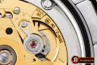Rolex DayDate 40mm Flt SS/SS Pearl Wht Roman BP Swiss 2836