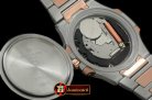 PP0178D - Nautilus 7010 Midsize 32mm TT RG Brown - Swiss Qtz