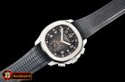 Patek Philippe Aquanaut Chronograph 5968A SS/RU (Blk) Grey YLF A7750