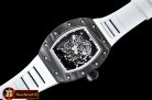 Richard Mille RM055 Bubba Watson FC/TI/RU Skeleton Wht MY8215 Mod