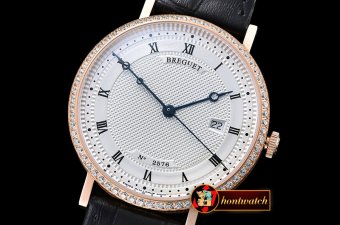 Breguet Classique Ref.5177 Diams RG/LE White A2892 Mod