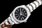 Rolex Datejust II DJ2 41mm Oyst Flt 904L SS/SS Black/Stk ARF Asia 2824