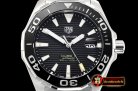 Tag Heuer Aquaracer Caliber 5 43mm SS/NY Black KOR SW200