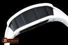 Richard Mille RM011 Carbon/Ceramic CER/RU White/Num KVF A7750 Mod