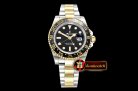 Rolex GMT Master II 116713LN YG/SS Black EWF Asia 2836