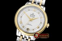Omega De Ville Prestige Ladies YG/SS White/Diam MKF MY9015