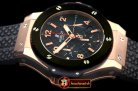 Replica Hublot Big Bang Chrono 41mm RG/RU CF Black A-7750 Sec@3