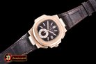 Replica Patek Philippe 5980 Nautilis Chrono 18K Wrapped RG/LE Br