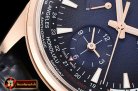 Jaeger Le Coultre Polaris Geographic WT LE RG/LE Blue Miyota 9015 Mod