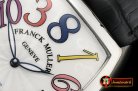 Franck Muller Crazy Hours Curvex Mens SS/LE White/Colors Asia 21J Mod