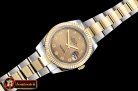 Rolex DJ2 41mm Oyst Flt 904L YG/SS Gold/Diam ARF Asia 2824