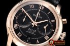 Omega De Ville Chronograph Cal.9300 RG/LE Black JHF A7750