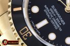 Rolex Submariner 116618 YG/YG Black BP V2 SP Asia 3135