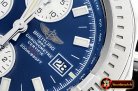 Breitling Colt 44mm Chronograph Automatic SS/LE Blue/Stk A7750