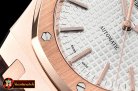 Audemars Piguet Royal Oak 15400 Wrapped RG/LE2 White BP MY9015 Mod 3120