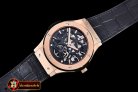 HUB0337 - Classic Fusion 45mm Tourbillon RG/LE Black Asian Auto