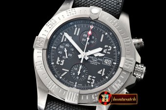 Breitling Avenger 2017 Chronograph TI/NY Grey/Num GF V2 A7750 Mod