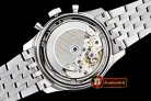 Replica Breitling Navitimer SS/SS Grey/Black Asia 7750 Mod