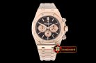Audemars Piguet Royal Oak Chronograph 26331ST RG/RG Brown OMF A7750