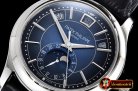 Patek Philippe Annual Cal. Moonphase Ref.5205 SS/LE Blue GRF MY9015