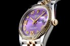 RLX200427H - GMF Rolex Datejust 36mm Steel-14K A3235 Automatic Movement m126233-0031 Purple