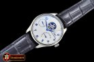 IWC Portugese Mystere Tourbillon SS/LE Wht/Blue Asia 21J
