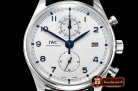 IWC Portugieser Chronograph Classic SS/LE Wht/B YLF A7750