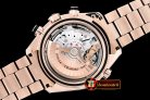 Replica Omega Planet Ocean Chrono RG/RG Black Asia7750 Mod 9301