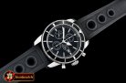 Breitling SuperOcean Heritage II Chronograph SS/RU Blk OMF A7750