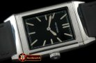 JL079F - Reverso Classique SS/LE Black Stk Jap Qtz