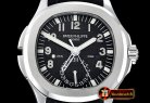 Patek Philippe Aquanaut Travel Time 5164A SS/RU Black GRF MY9015 Mod