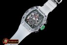 RM082E - RM011 Felipe Messa Big Date Sapphire Limited Green A-77