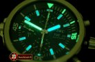 IWC0272B - 2014 Aquatimer Cousteau Diver SS/RU Black A-7750