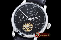 JAEGER LE COULTRE Master Complications Tourbillon SS/LE Black As