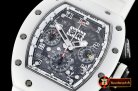 Richard Mille RM011 Felipe Massa LE Wht Cer CER/PVD/VRU White A7