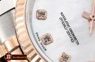 Rolex Datejust Man DJ 36mm Jub Flt RG/SS White MOP Diams BP A313