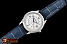 JAEGER LE COULTRE Master Control Date 2017 SS/LE White ZF Asia 23J Mod