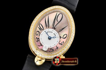 Breguet Queen of Naples Ladies Diams YG/LE Color MOP Jap Movt