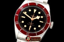 TUD017 - Heritage Black Bay SS/SS Black/Red Asian 2824-2