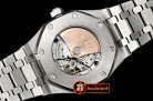 Audemars Piguet Royal Oak 15400 Frosted SS/SS Black Asia 21J Mod 3120