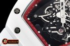 Richard Mille RM055 Bubba Watson CER/VRU Wht Sk Red KVF MY8215 Mod