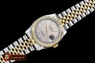 Rolex Datejust DJ 36mm Jub Flt YG/SS Light Grey Stk BP A3135 Mod