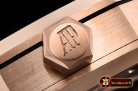 Audemars Piguet Royal Oak 15400 RG/LE (Brw) Wht OMF MY9015 Mod 3120