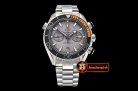 Omega P-Ocean Chrono Blk/Org SS/SS Grey JHF A7750 Mod9900