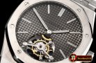 Audemars Piguet Royal Oak Extra Thin Tourb SS/SS Grey JF Flying Tourb