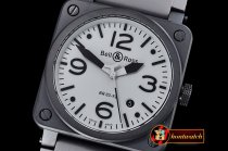 BELL & ROSS BR03-92 PVD/RU Grey Miyota 9015