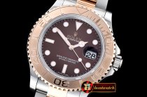 Rolex YachtMaster 116623 40mm RG/SS Brown BP Ult A3135 Mod